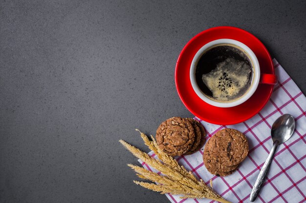 Una taza de café