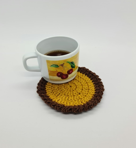 una taza de café