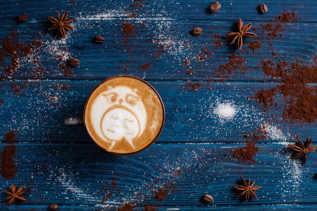 Taza de capuchino