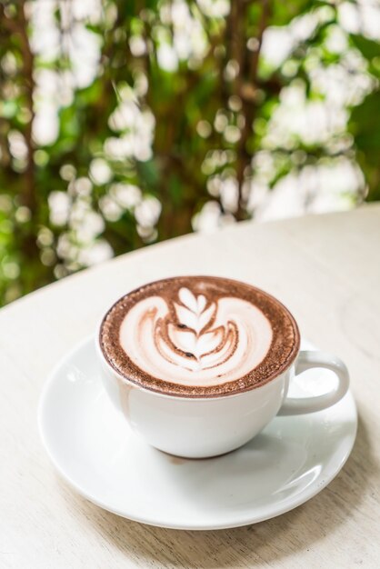 taza de chocolate caliente