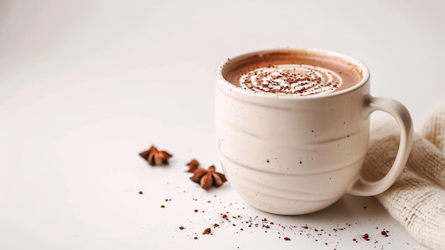 Taza de chocolate caliente