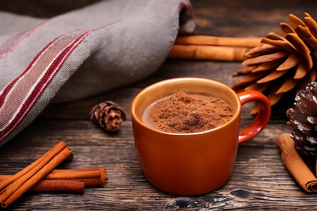 taza de chocolate