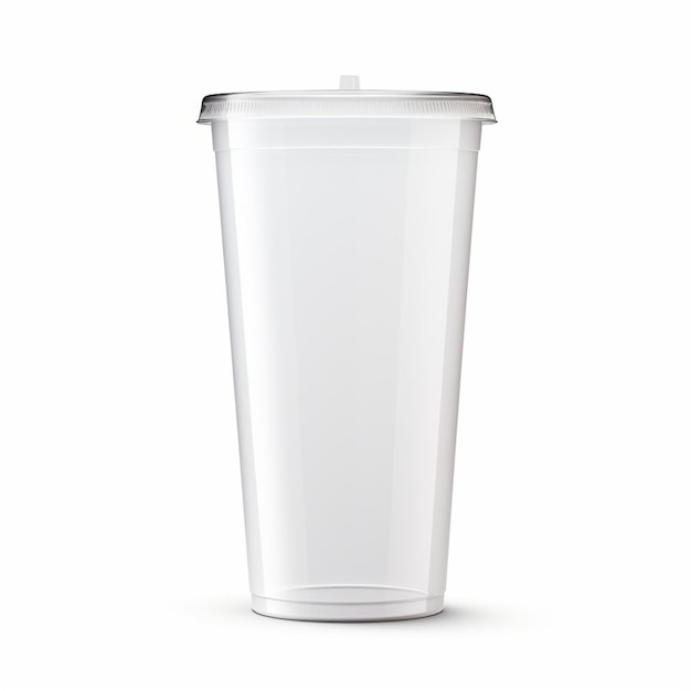 taza de plástico