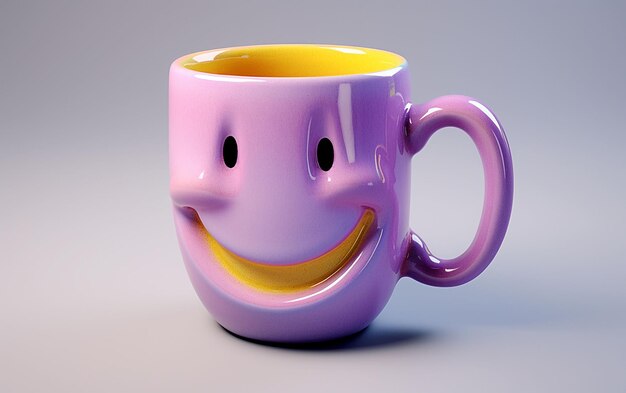 taza sonriente