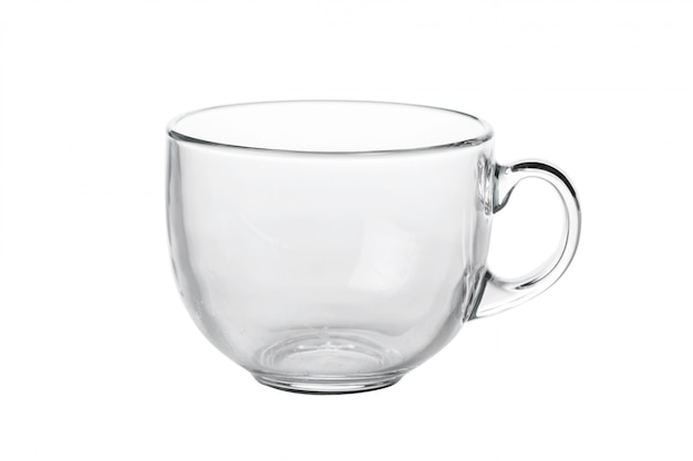 Taza de té aislado en blanco