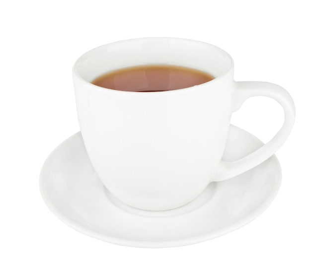 Una taza de té negro