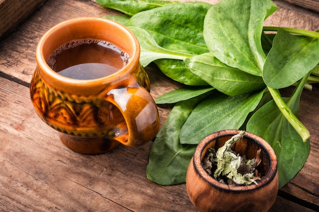 Taza de té saludable