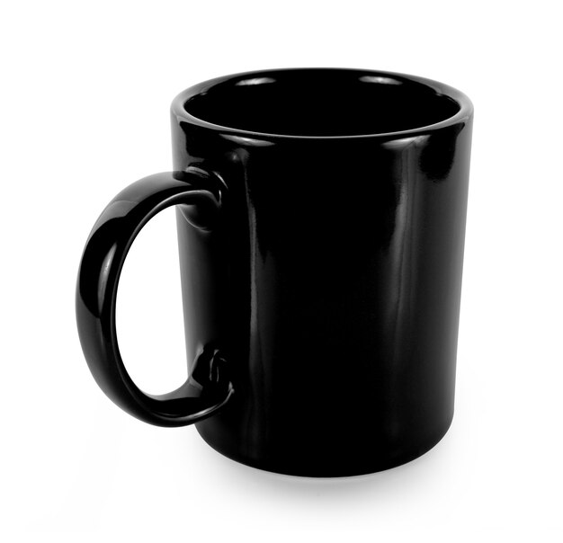 Foto taza vacía en blanco