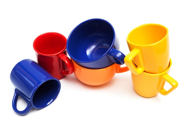 Tazas de colores