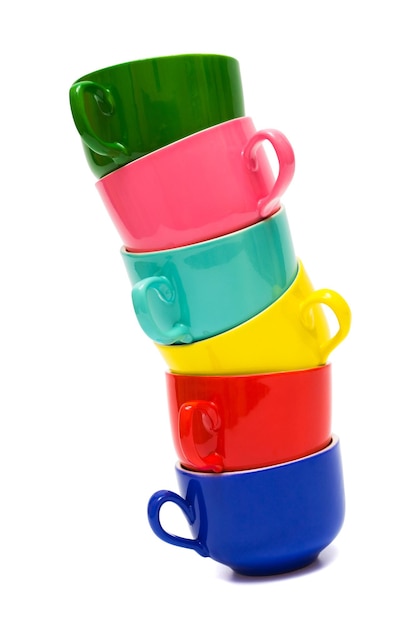 Tazas de colores