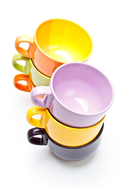 Tazas de colores