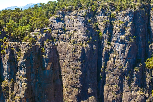 Tazi Canyon Landschaft in Manavgat Türkei. Tal und Felsen.