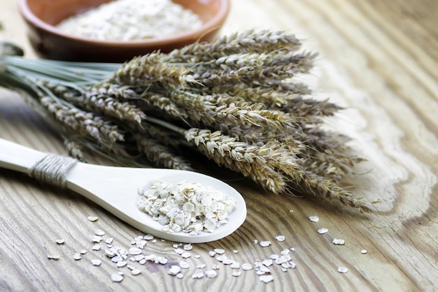 Tazón de cereal de grano de brotes