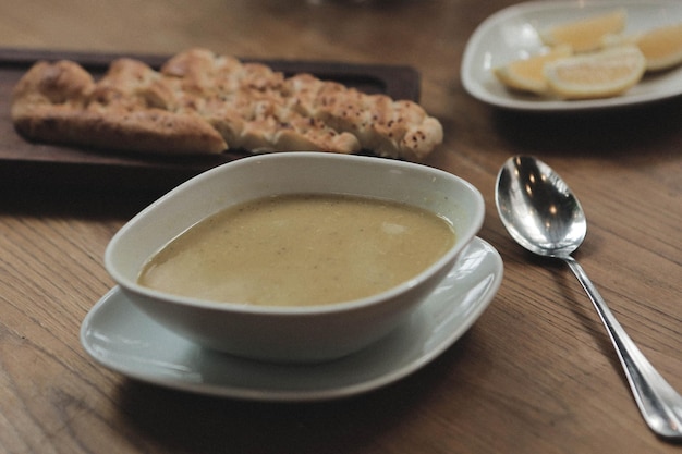 Tazón De Sopa De Verduras Deliciosa Sopa