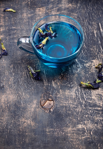 Té azul Guisante de mariposa o anchan