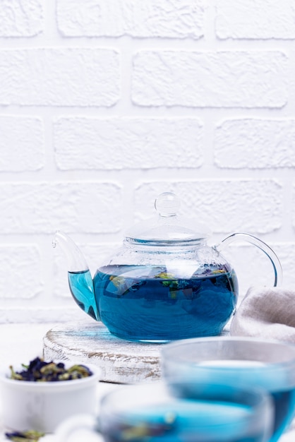 Té azul Mariposa guisante o anchan