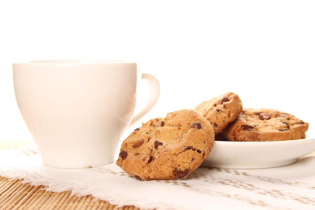 Té con galletas de chocolate