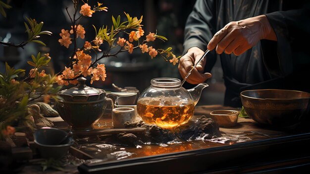 Té japonés tradicional