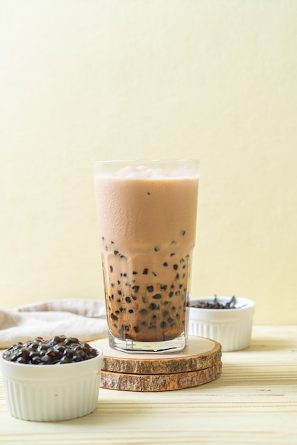 Té con leche de Taiwán con burbujas: bebida asiática popular