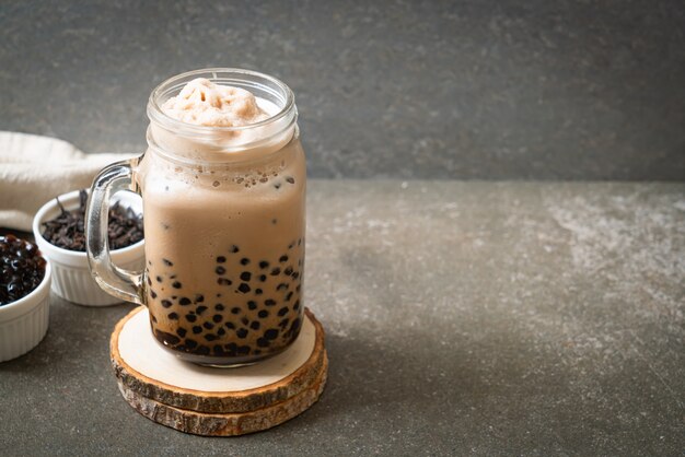 Té de leche de Taiwán con burbujas