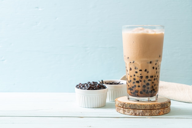 Té de leche de Taiwán con burbujas