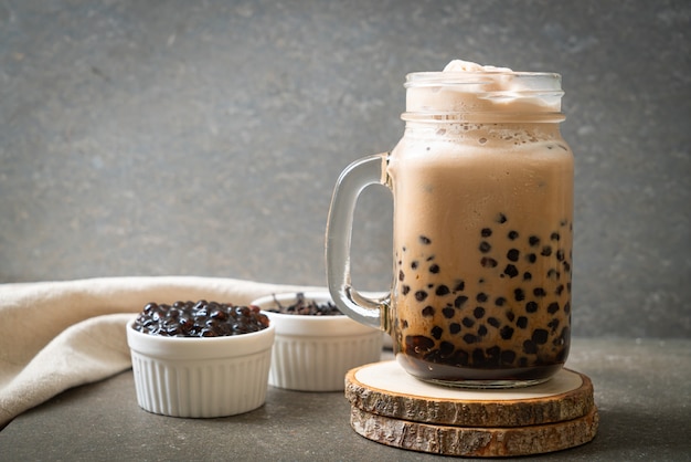 Té con leche de Taiwán con burbujas