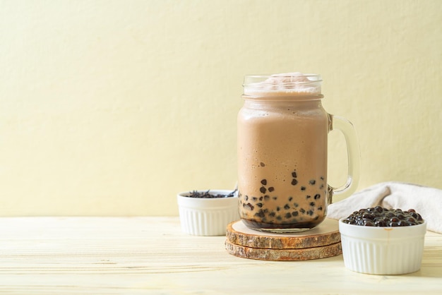 Té de leche de Taiwán con burbujas