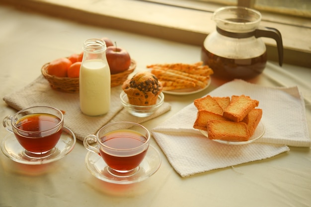 Té de la mañana con Rusk