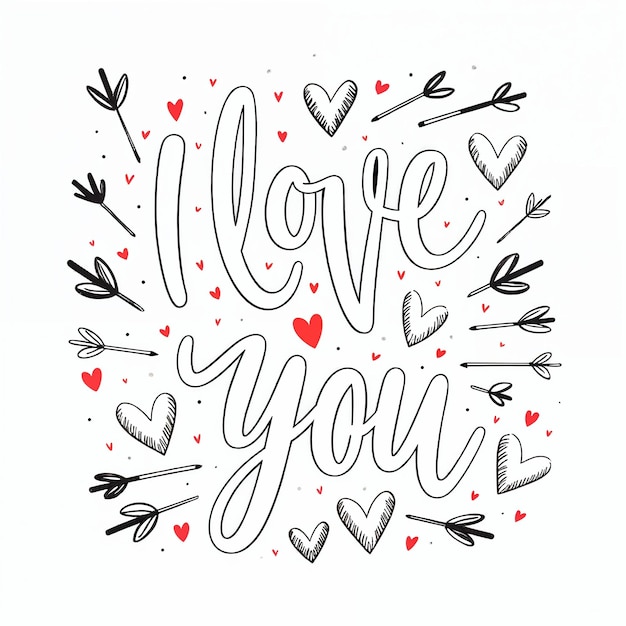 Te quiero - Diseño para el Día de San Valentín