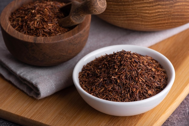 Té Rooibos. Té orgánico tradicional saludable. Té de África.