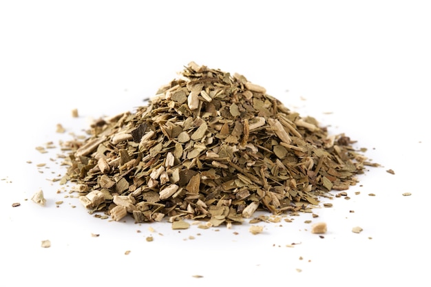 Té de yerba mate aislado. Bebida tradicional argentina