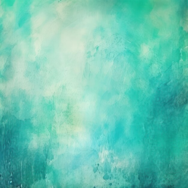 Teal aquarela abstrato fundo pintado em papel vintage fundo com pincel ID de trabalho 8e4581dffed5448388e344151ff3d6d7