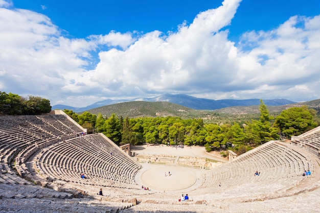 Teatro antiguo de Epidauro, Grecia
