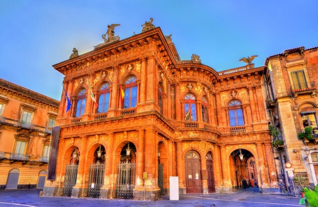 Teatro Massimo Bellini, una ópera en Catania, Italia