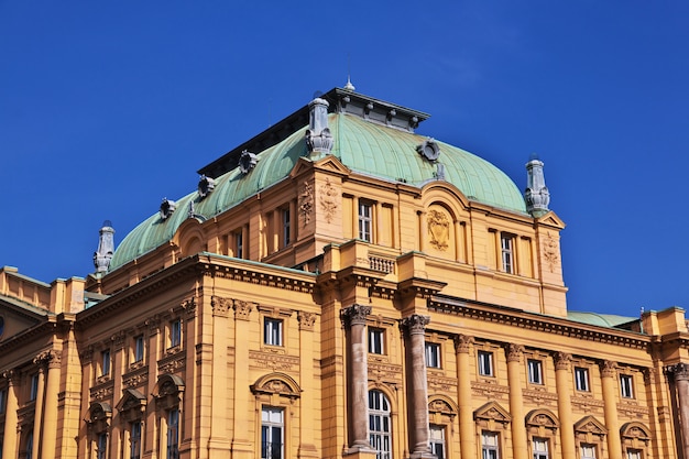 Teatro nacional croata, zagreb, croácia