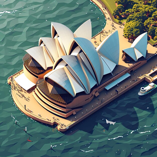 Foto el teatro de la ópera de sydney