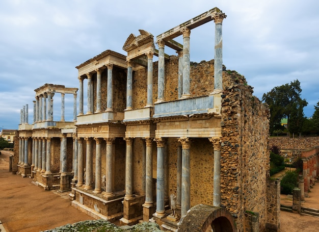 Teatro romano antigo. Merida