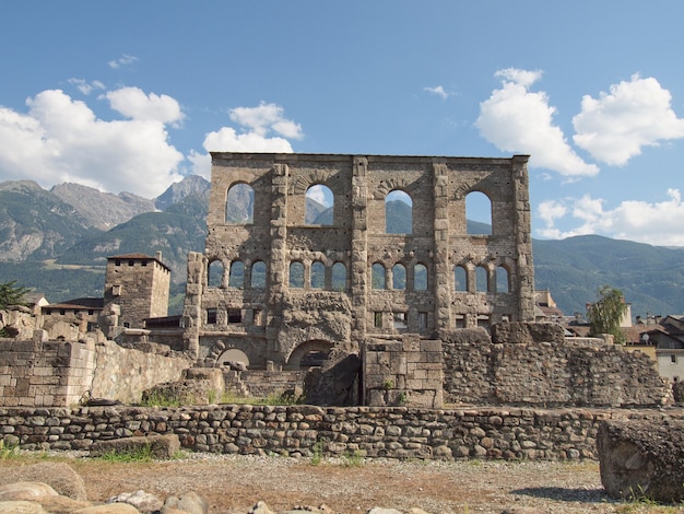 Teatro Romano de Aosta