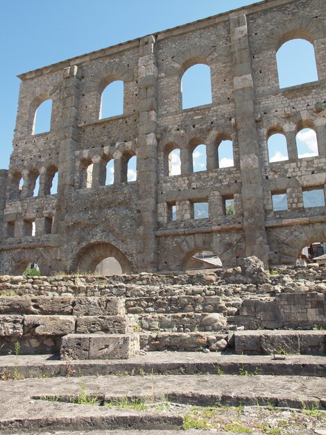 Teatro Romano de Aosta