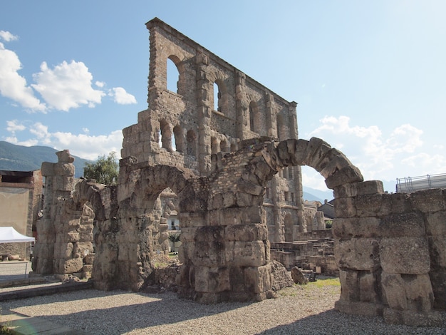 Teatro romano aosta