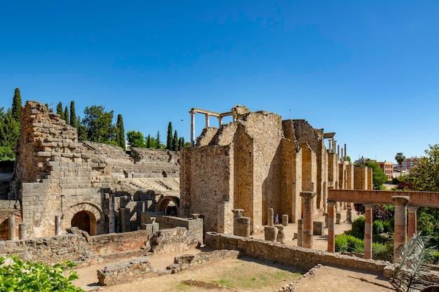 Teatro romano de mérida espanha