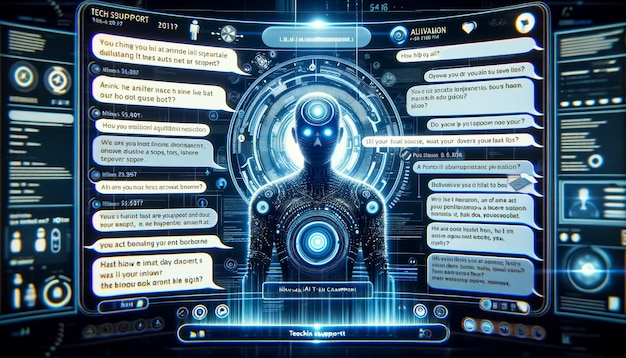 Technische Unterstützung der nächsten Generation mit interaktiver AI-Chat-Schnittstelle