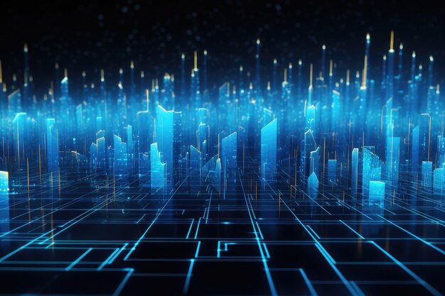 Technologie Datenanalyse Handel Graph Wissenschaft