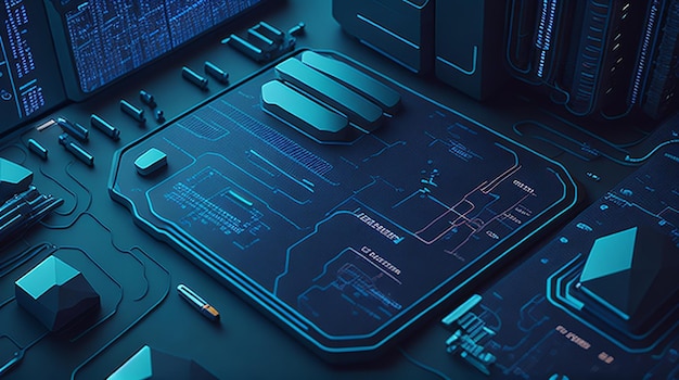 Technologie-Hintergrund