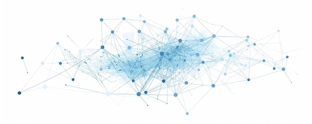 Technologie-Netzwerk, das die Zukunft der Vernetzung und Technologie repräsentiert Netzwerkkonzept