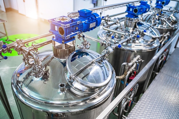 Technologische Ausrüstung in der Molkerei Milchfabrik Sterile Produktion