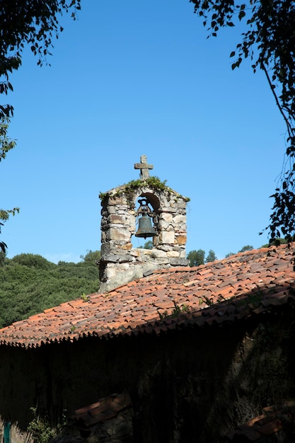 Techo de la Capilla de San Emeterio, Austrias, España