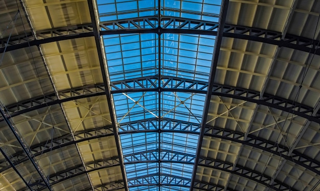 Techo de cristal de la estación central de Ámsterdam