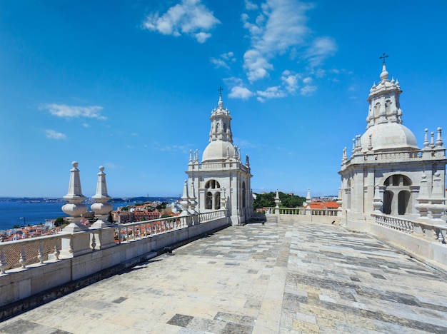 Techo de la iglesia en Lisboa Portugal