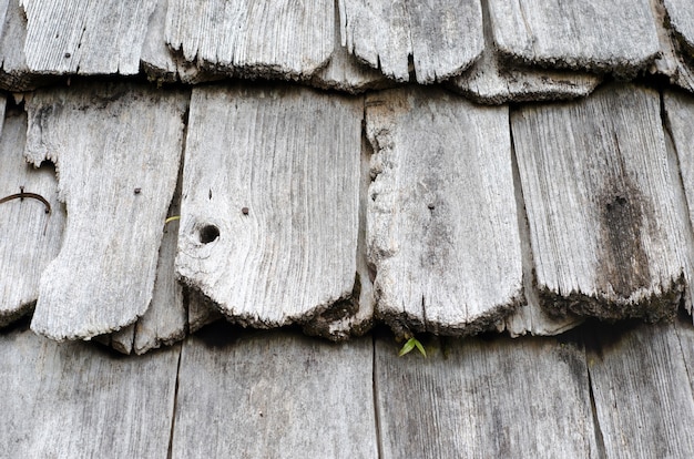 Techo de madera viejo